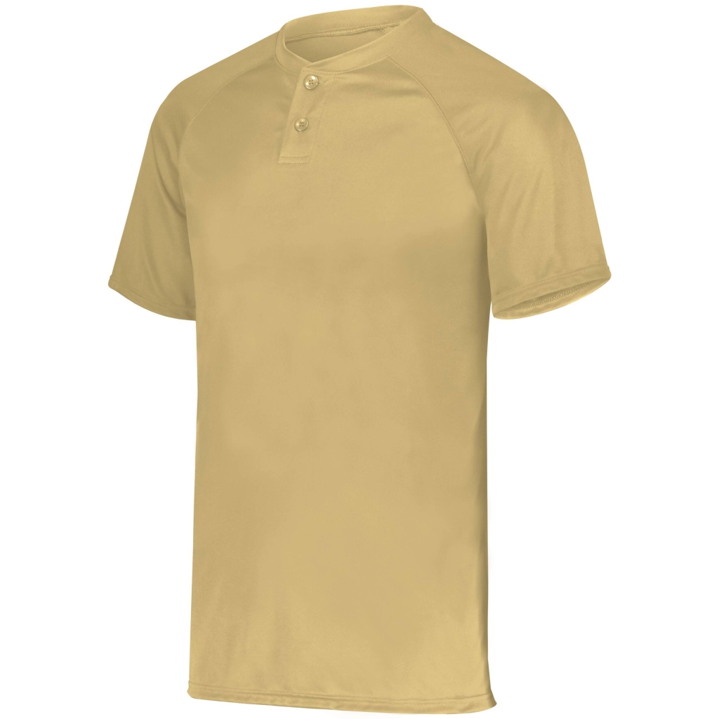 Attain Wicking Two-Button Baseball Jersey
