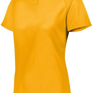 Ladies Attain Wicking Two-Button Softball Jersey - Image 6