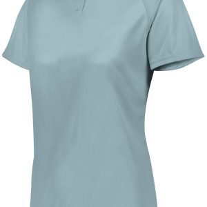 Ladies Attain Wicking Two-Button Softball Jersey - Image 3