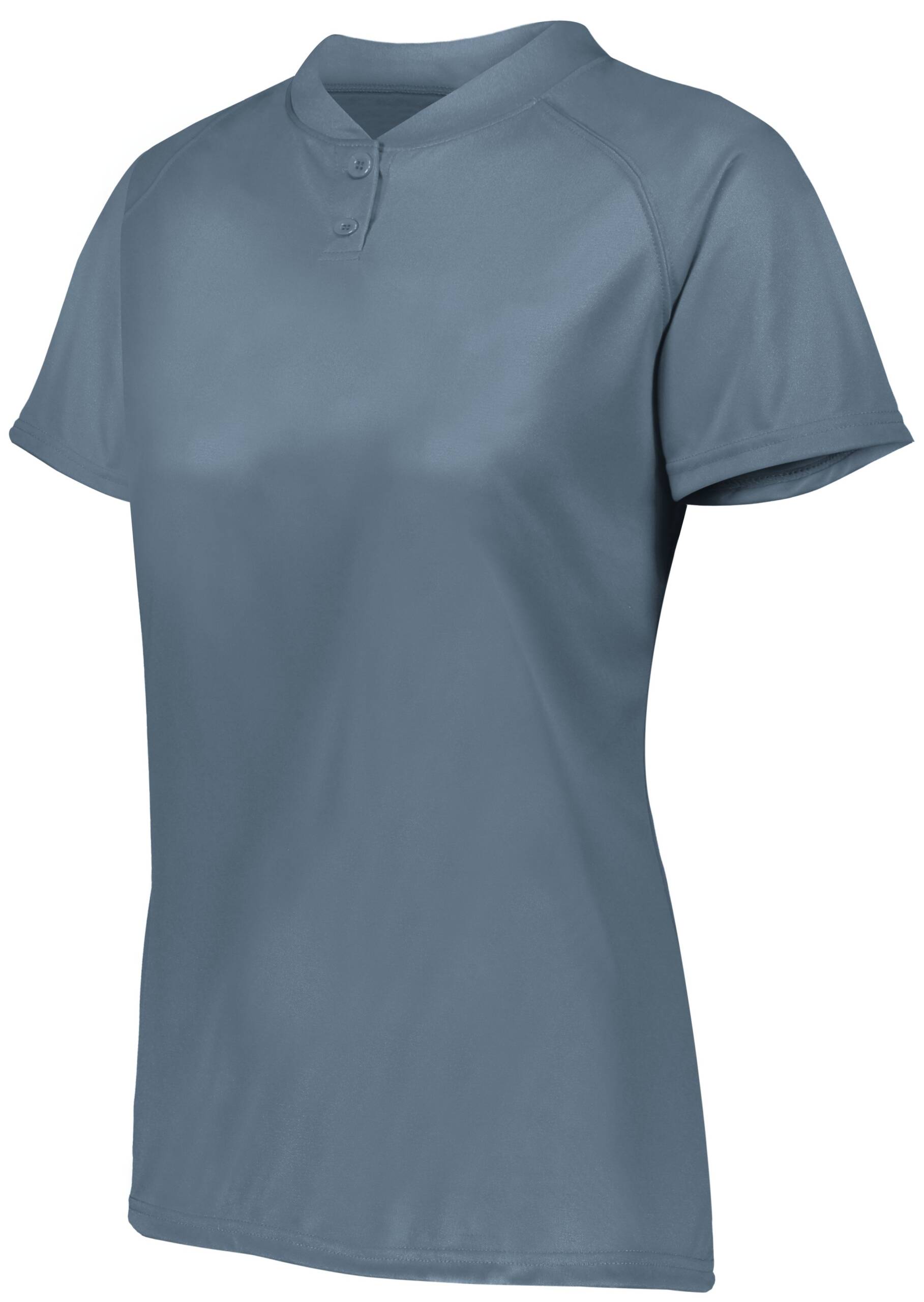 Ladies Attain Wicking Two-Button Softball Jersey - Image 7