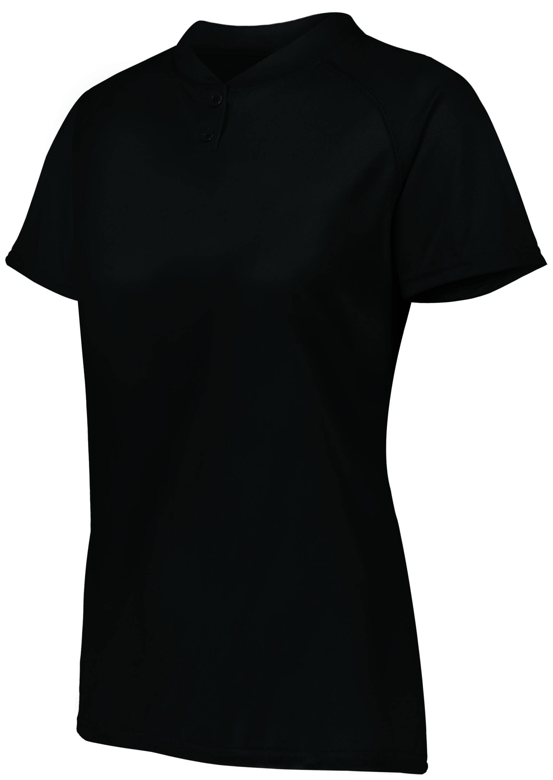 Ladies Attain Wicking Two-Button Softball Jersey - Image 2