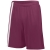MAROON/WHITE