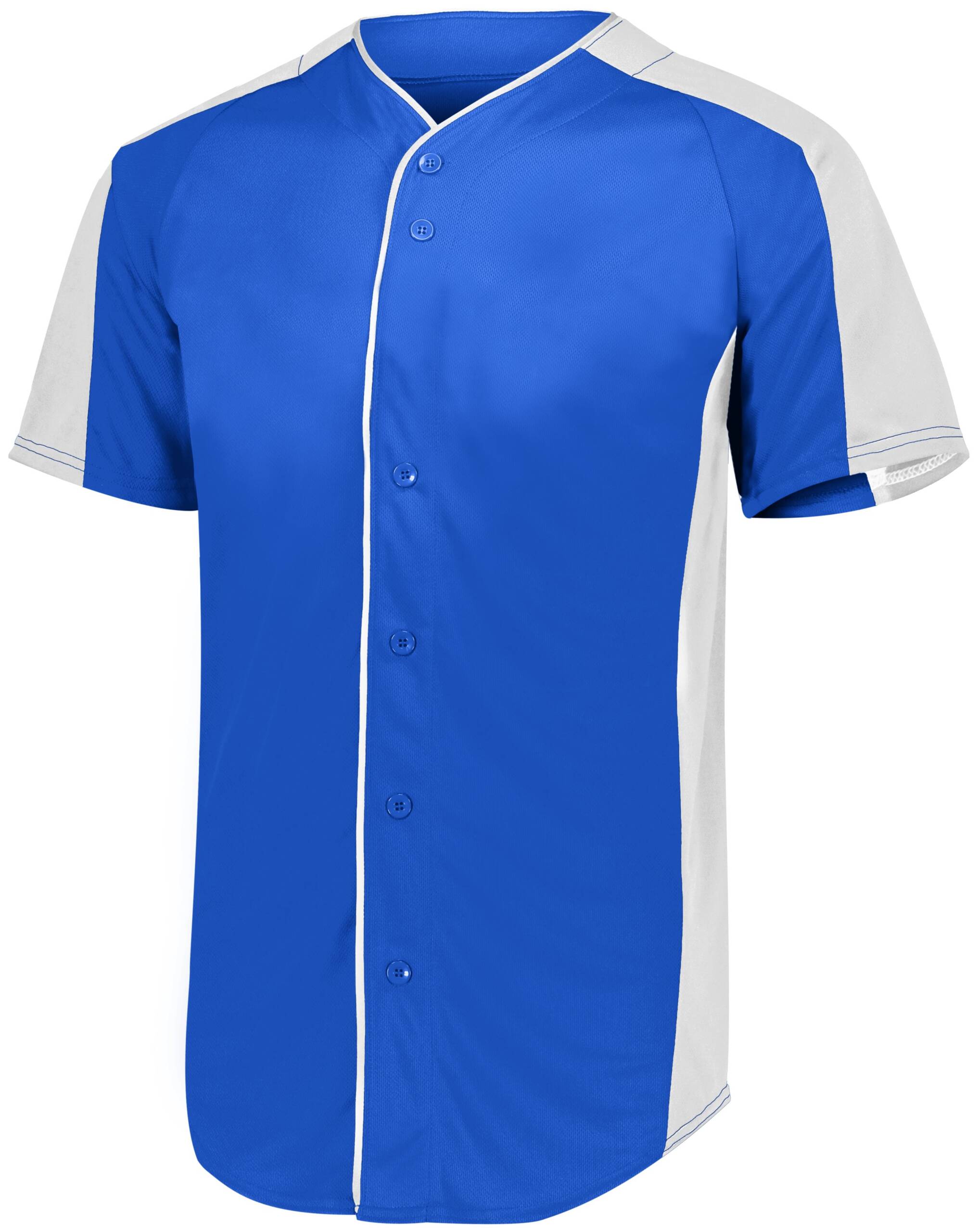 Full-Button Baseball Jersey - Image 9