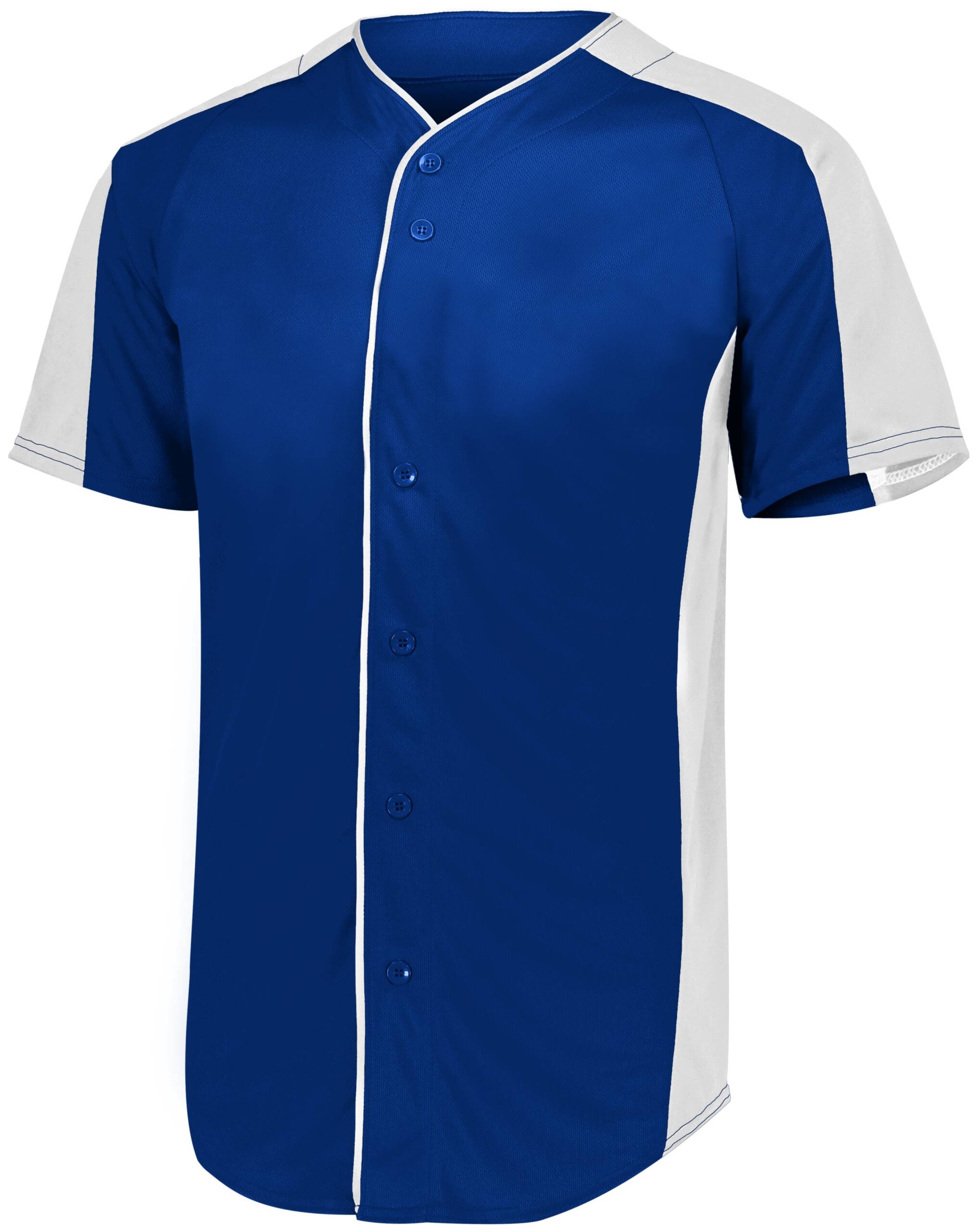 Full-Button Baseball Jersey - Image 6
