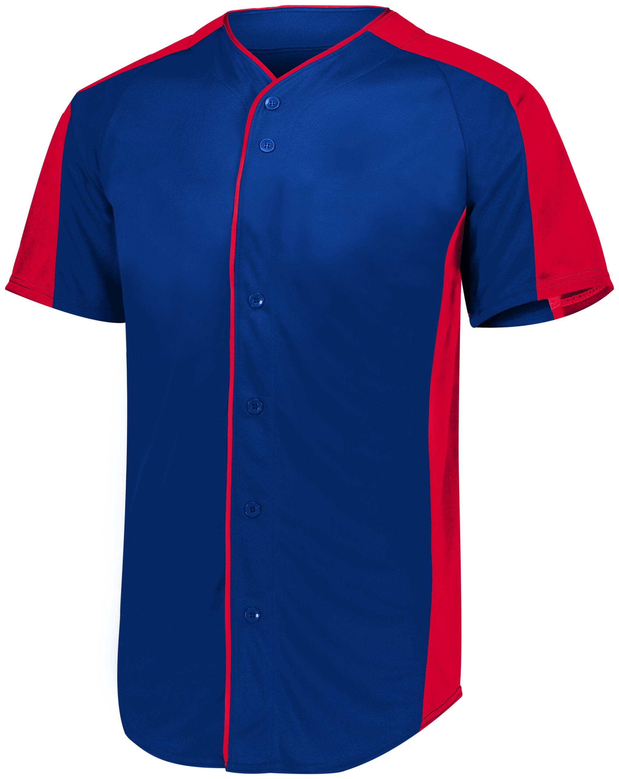 Full-Button Baseball Jersey - Image 5