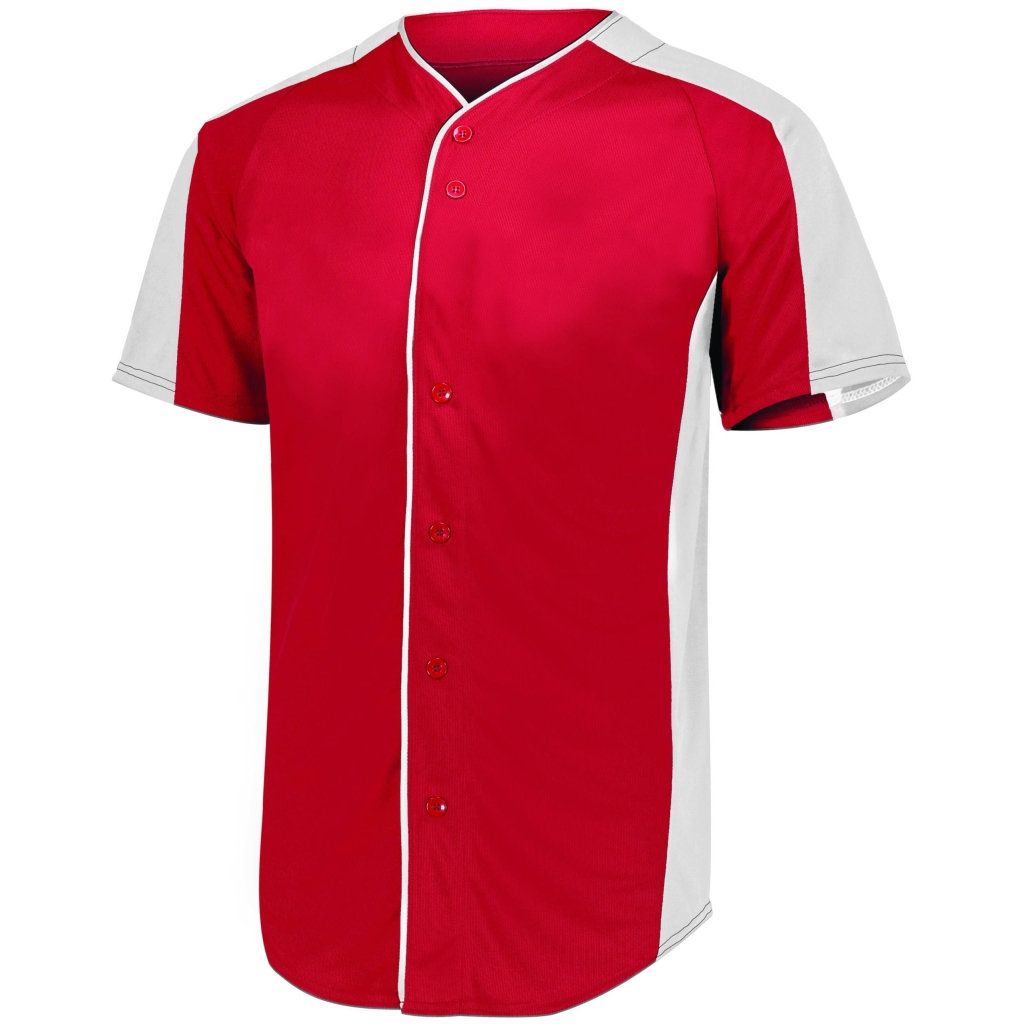 Full-Button Baseball Jersey