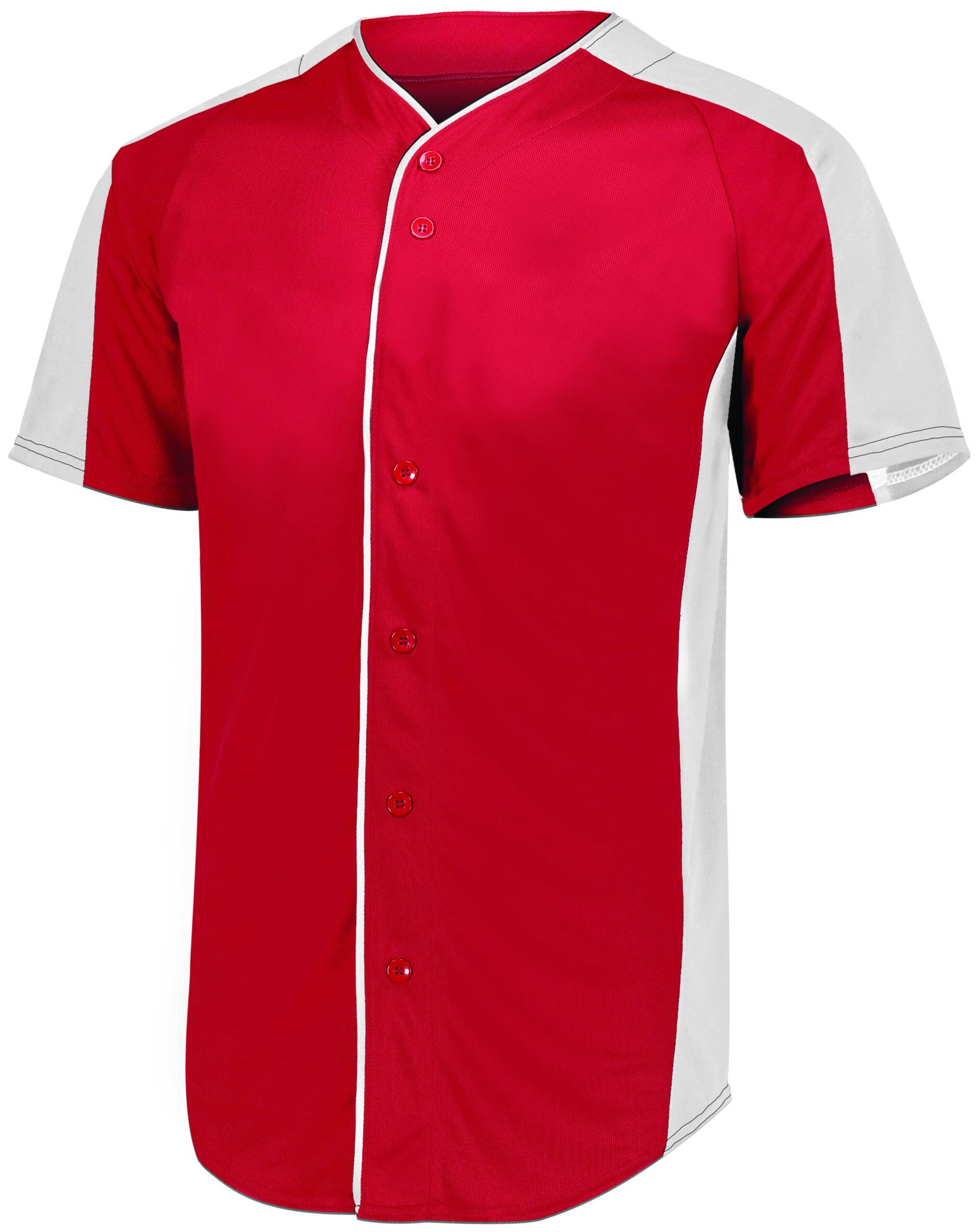 Full-Button Baseball Jersey - Image 8