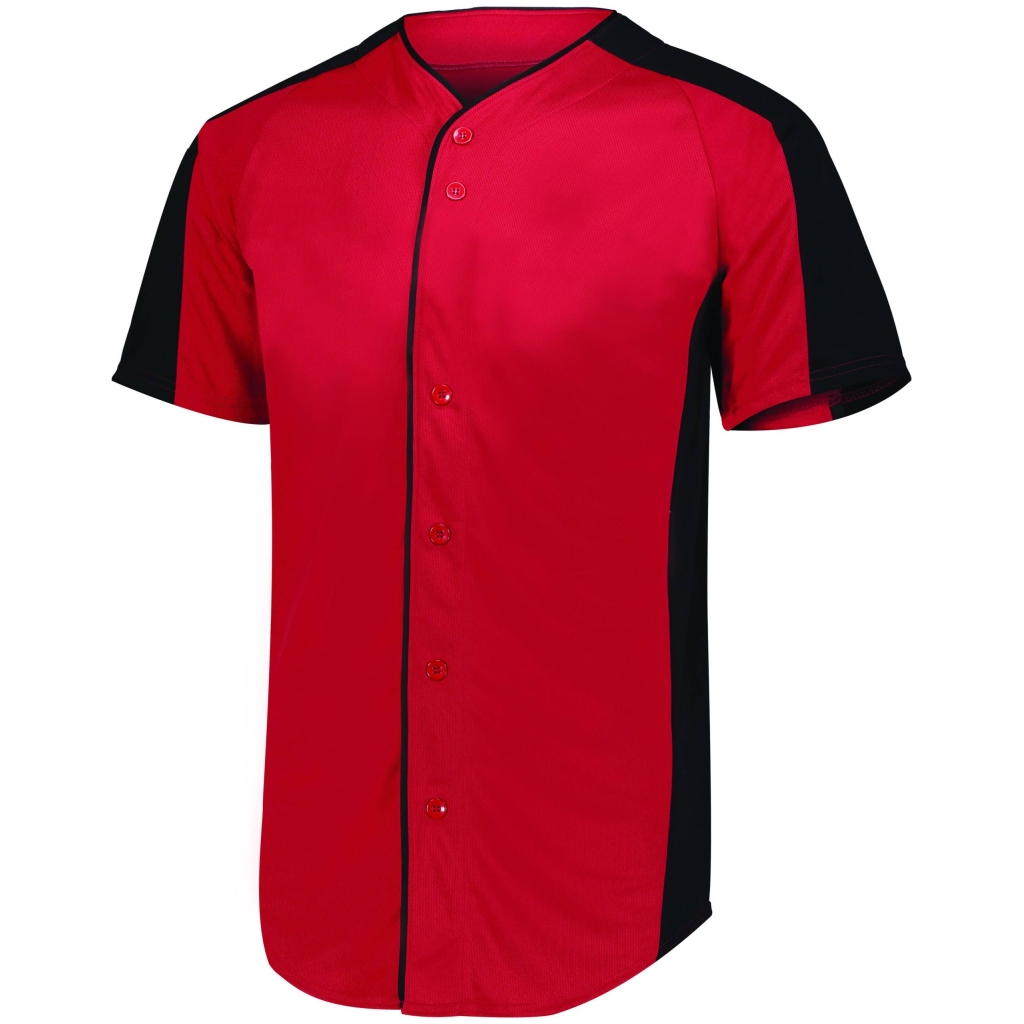 Full-Button Baseball Jersey