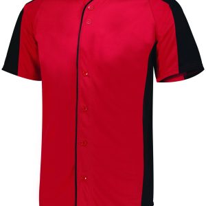 Full-Button Baseball Jersey - Image 7
