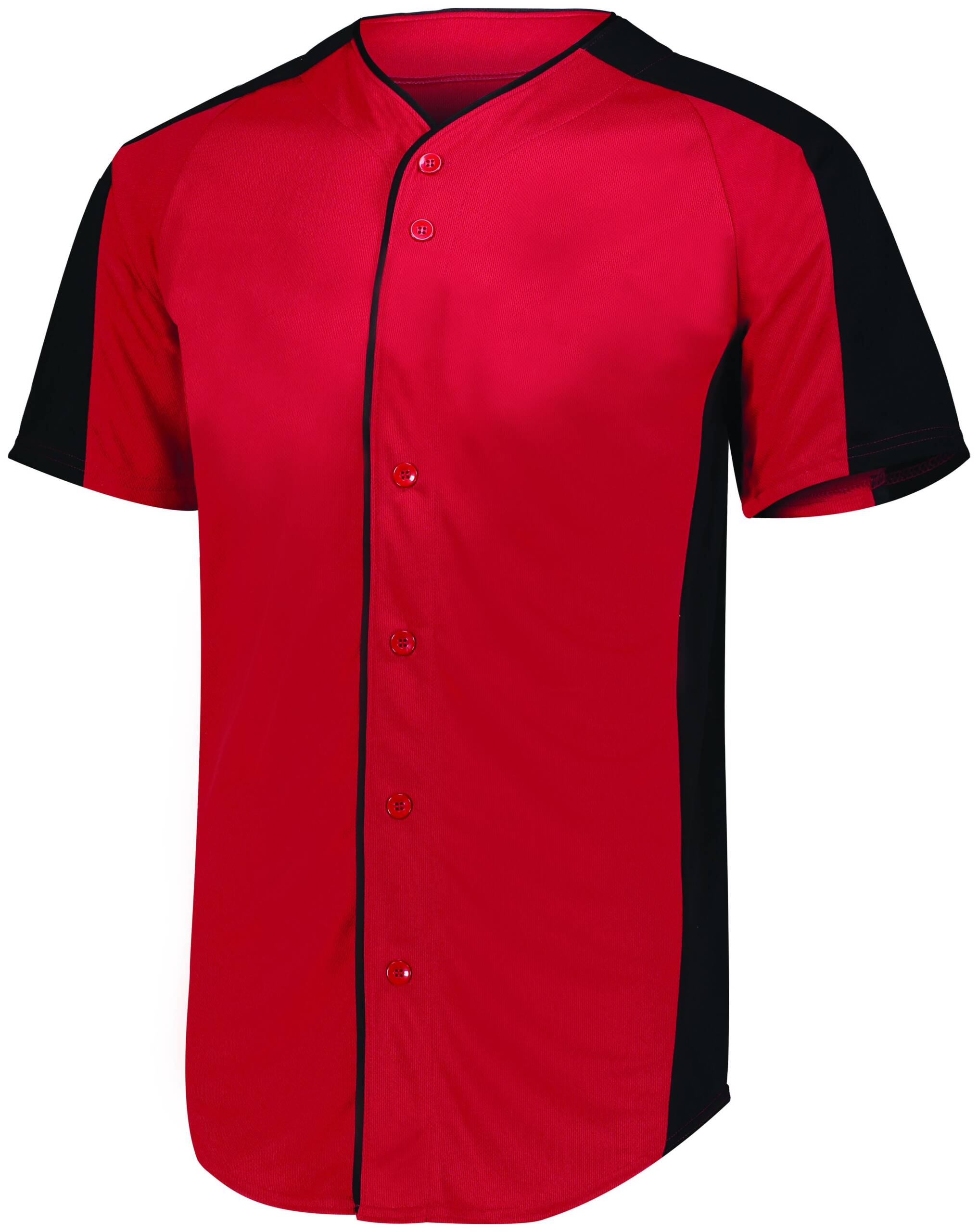 Full-Button Baseball Jersey - Image 7