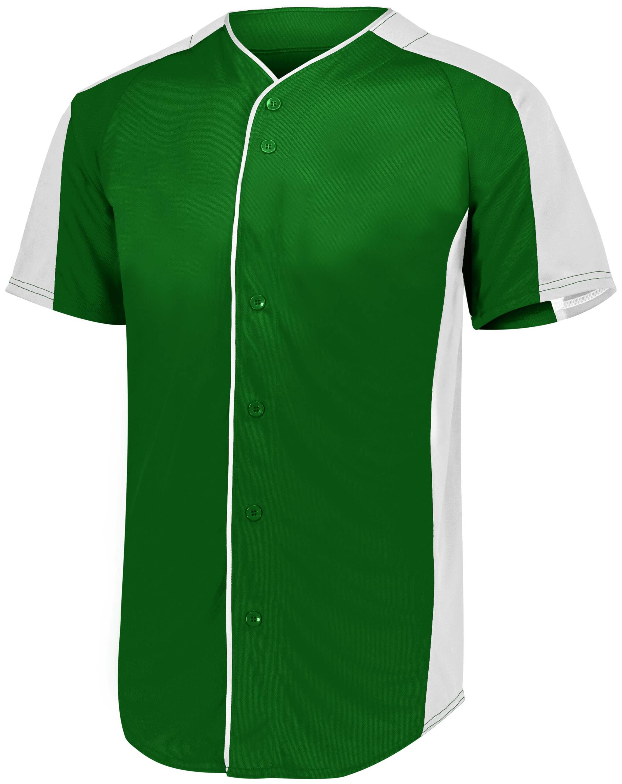 Full-Button Baseball Jersey - Image 4