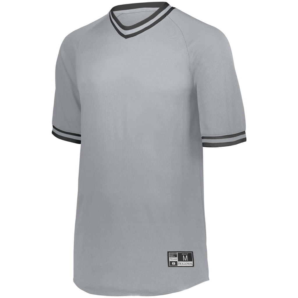 Youth Retro V-Neck Baseball Jersey