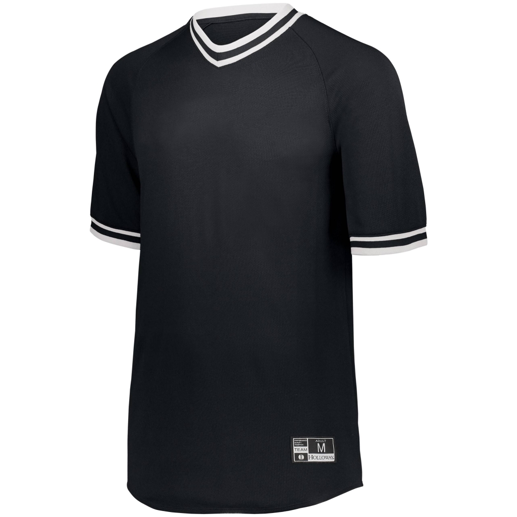 Youth Retro V-Neck Baseball Jersey