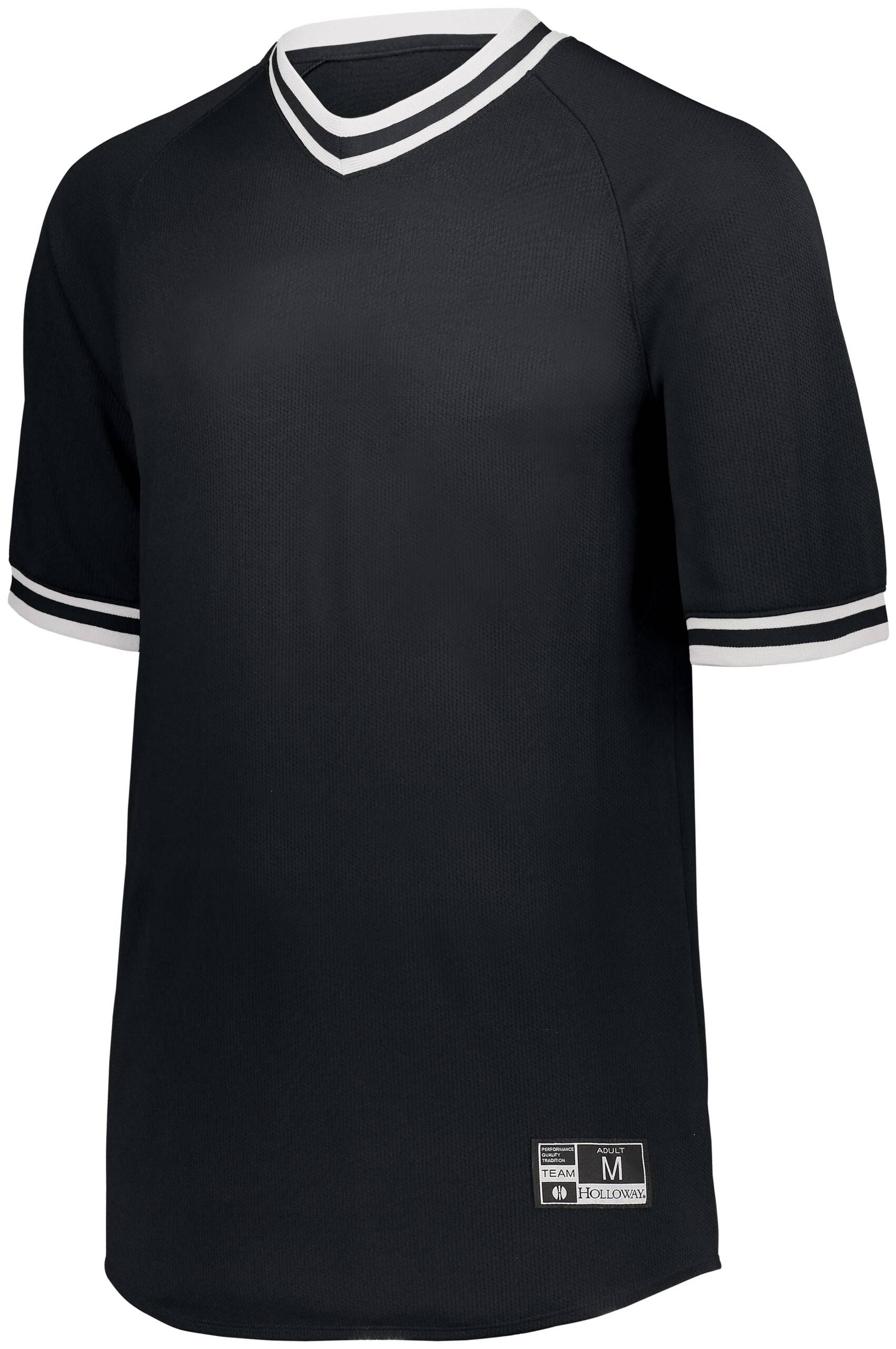 Youth Retro V-Neck Baseball Jersey - Image 2