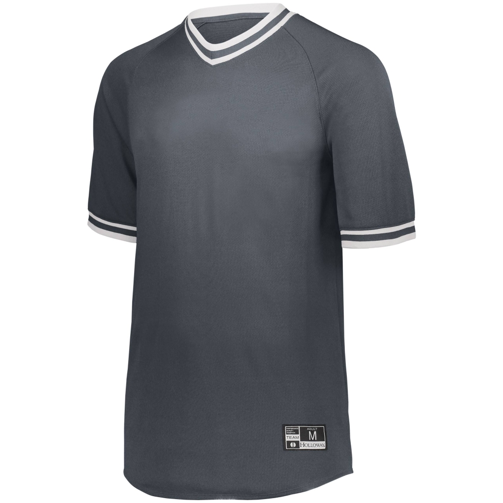 Youth Retro V-Neck Baseball Jersey