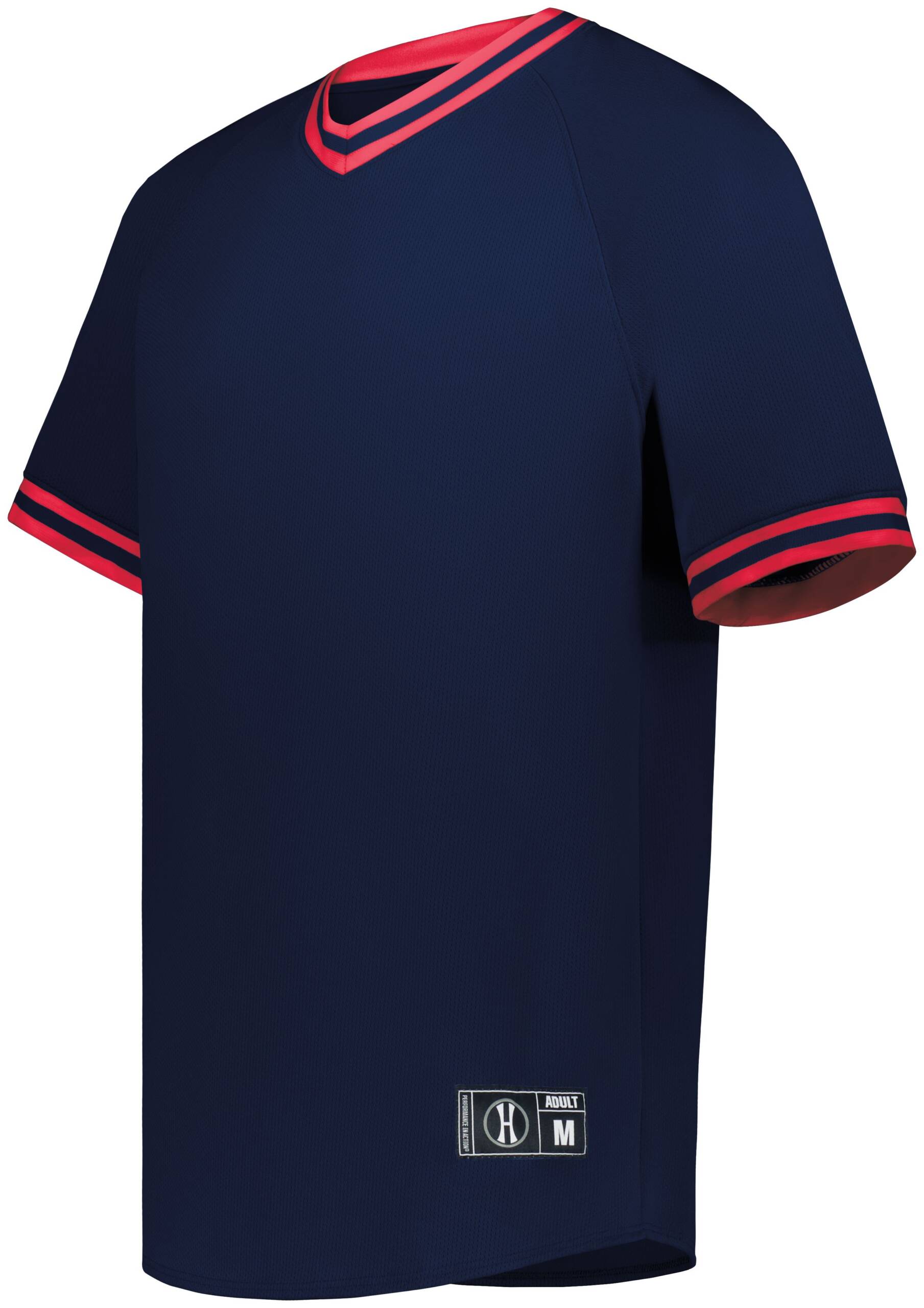 Youth Retro V-Neck Baseball Jersey - Image 5