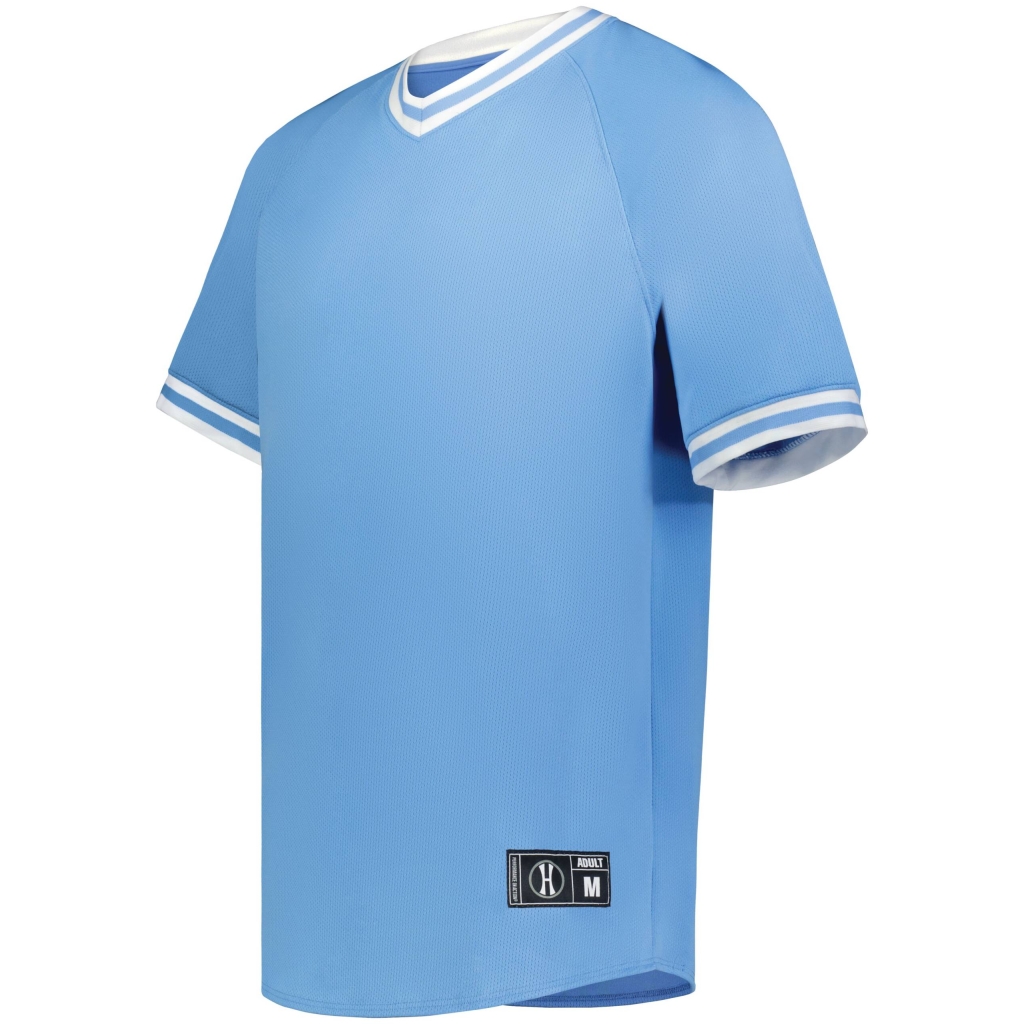 Youth Retro V-Neck Baseball Jersey