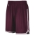 MAROON/WHITE