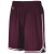 MAROON/WHITE