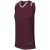 MAROON/WHITE