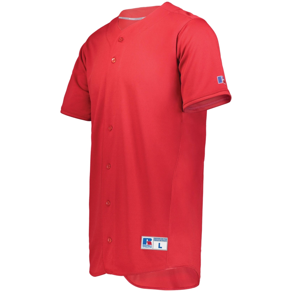 Five Tool Full-Button Front Baseball Jersey
