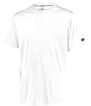 Performance Two-Button Solid Jersey