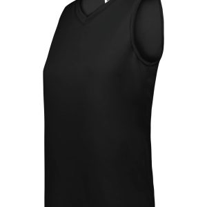 Ladies Attain Wicking Sleeveless Jersey - Image 2