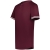 MAROON/WHITE