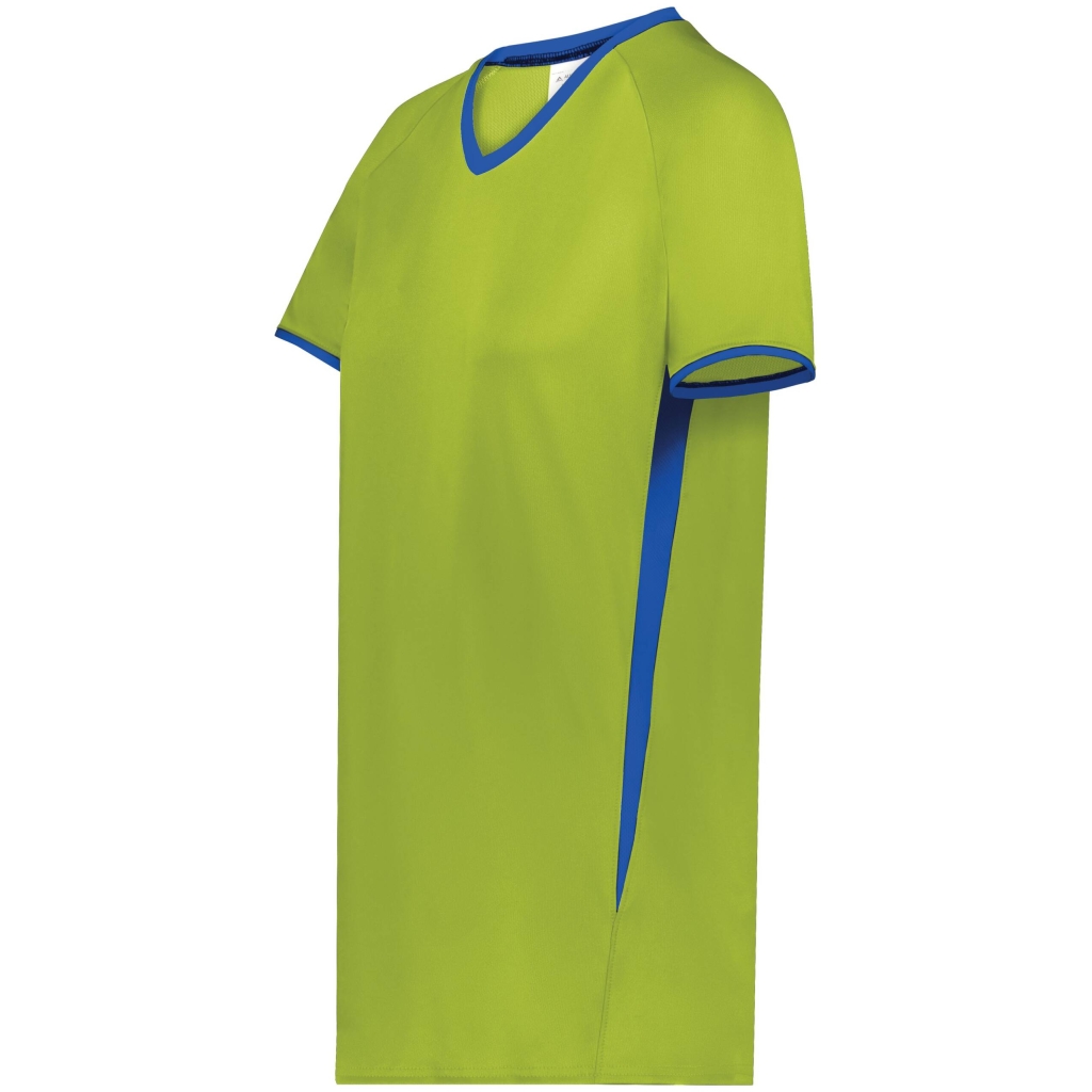Ladies Cutter+ V-Neck Jersey