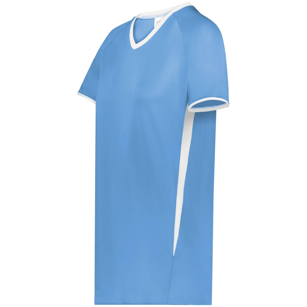 Ladies Cutter+ V-Neck Jersey