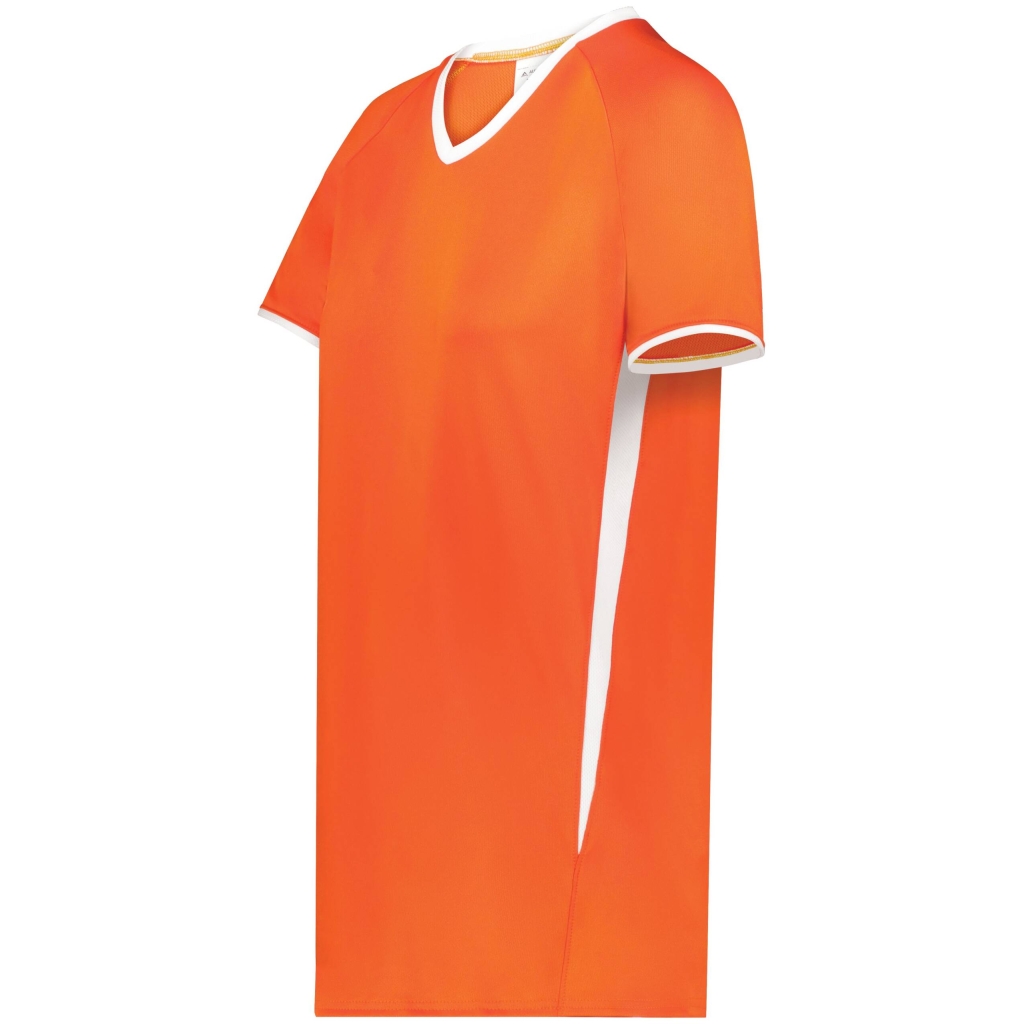 Ladies Cutter+ V-Neck Jersey