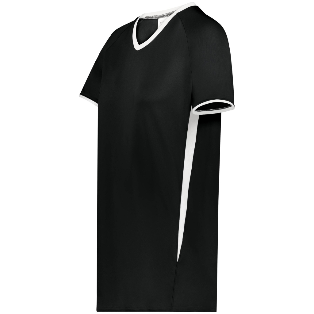 Ladies Cutter+ V-Neck Jersey