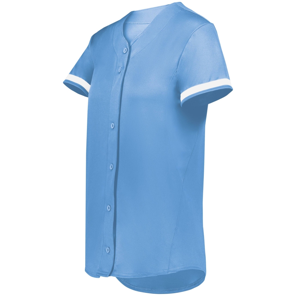Ladies Cutter+ Full Button Softball Jersey