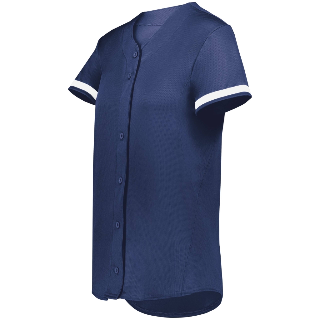 Ladies Cutter+ Full Button Softball Jersey