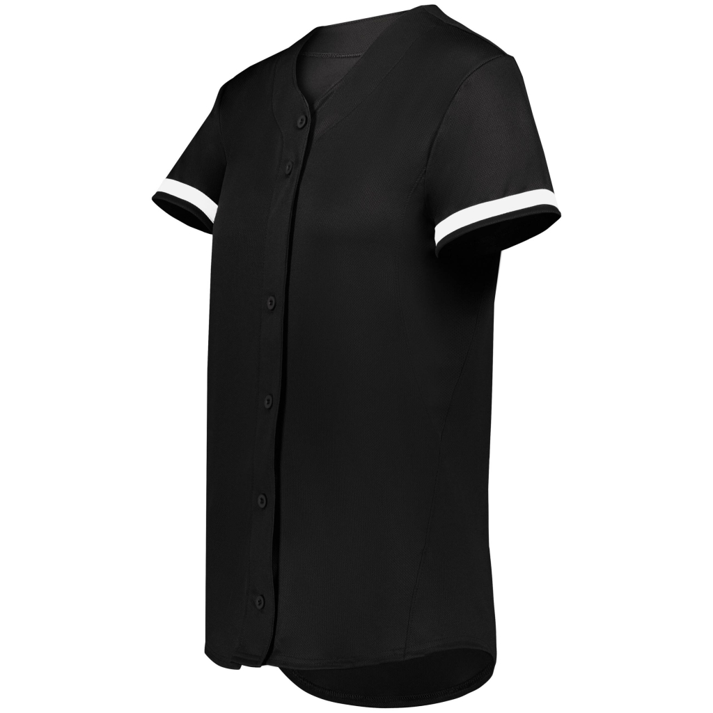 Ladies Cutter+ Full Button Softball Jersey