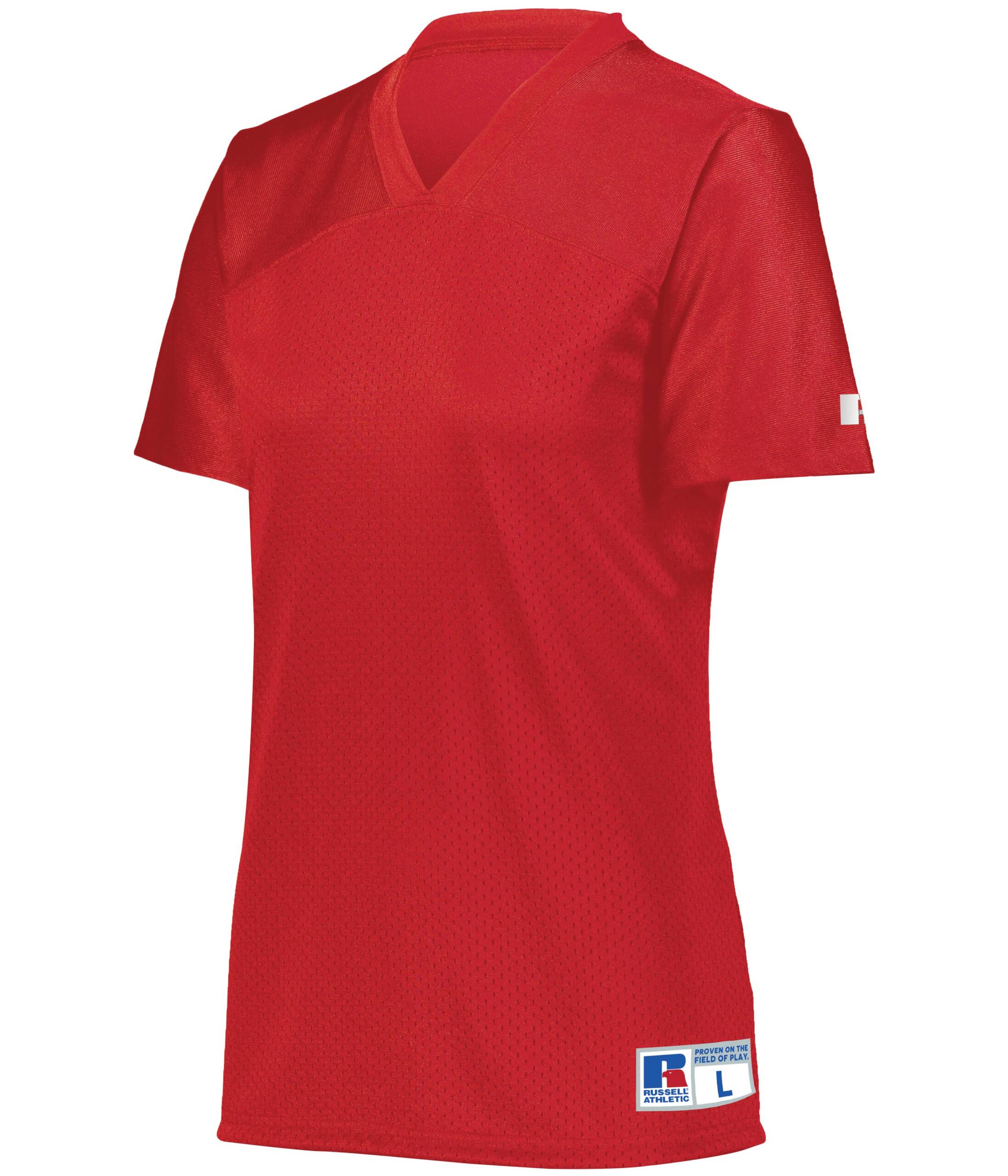 Ladies Solid Flag Football Jersey - Image 5