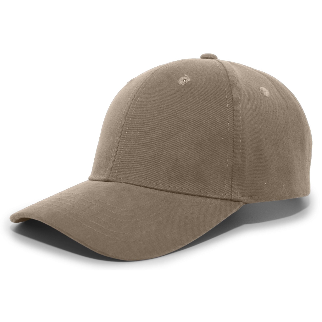 Brushed Cotton Twill Hook-And-Loop Adjustable Cap