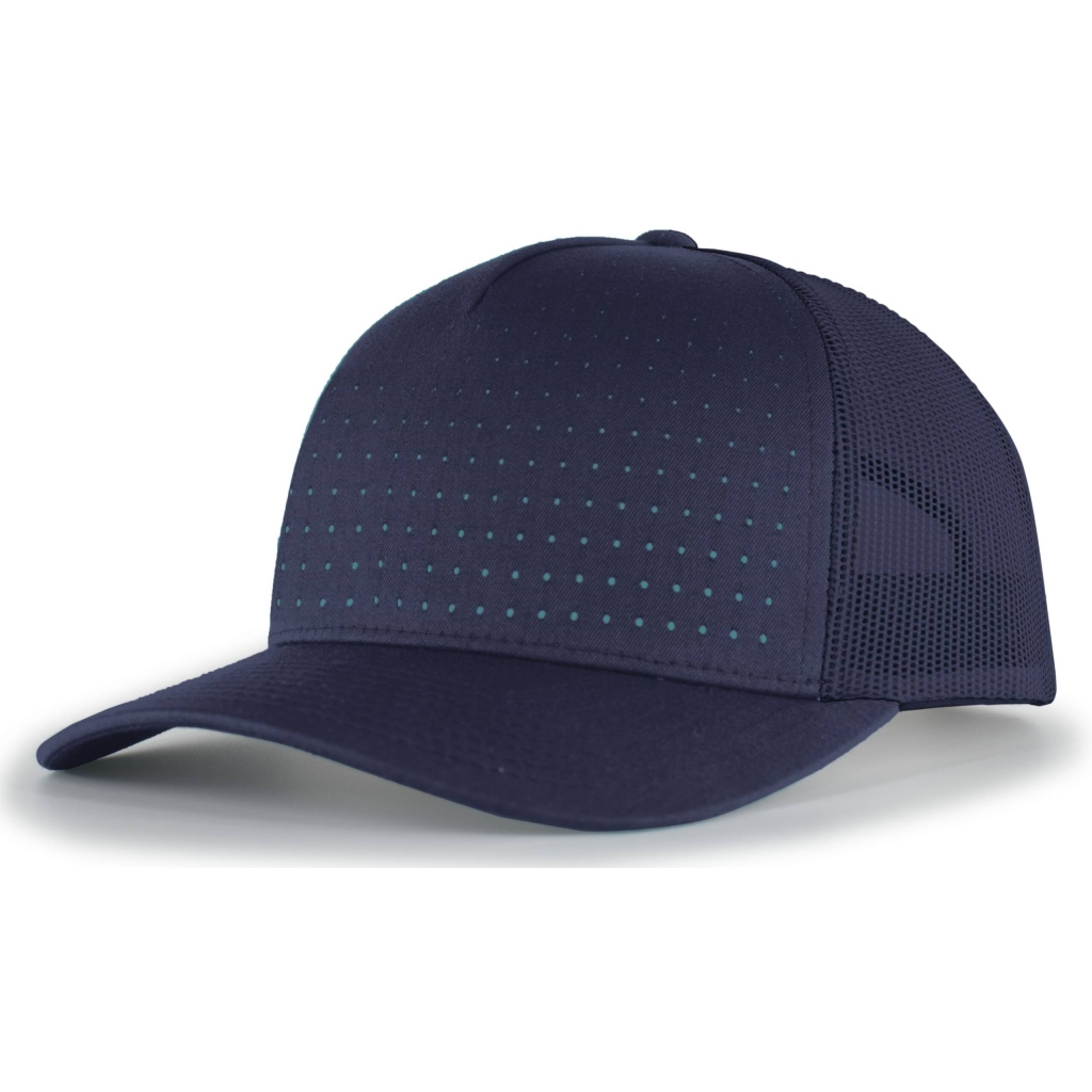 Perforated 5-Panel Trucker Snapback Cap