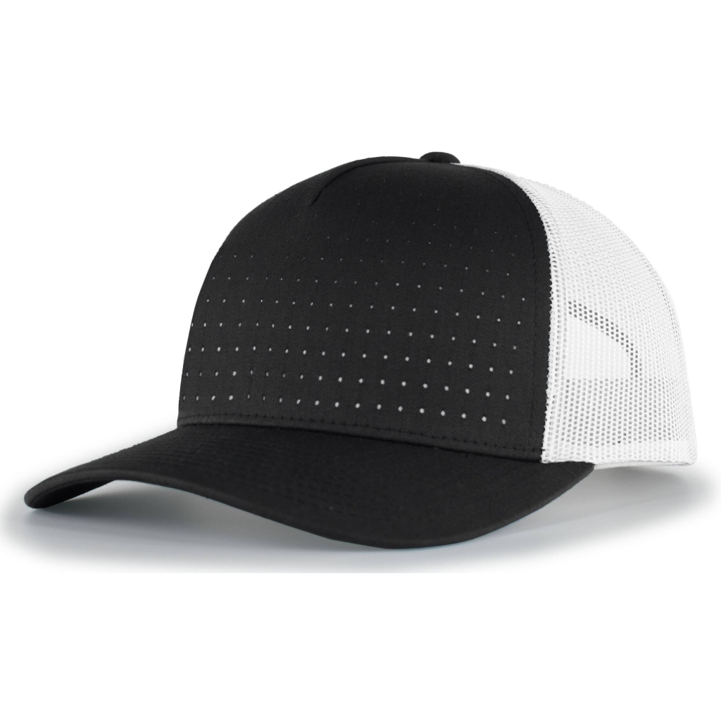 Perforated 5-Panel Trucker Snapback Cap