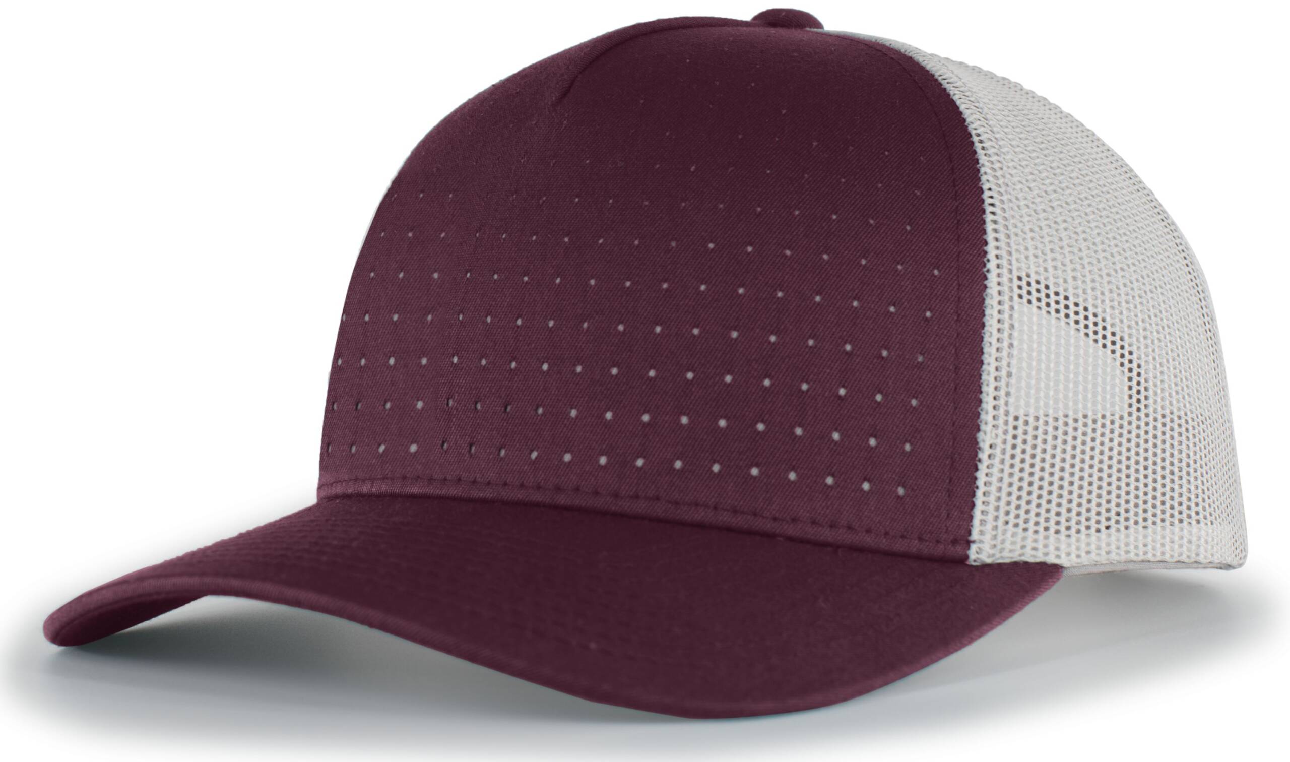 Perforated 5-Panel Trucker Snapback Cap - Image 10