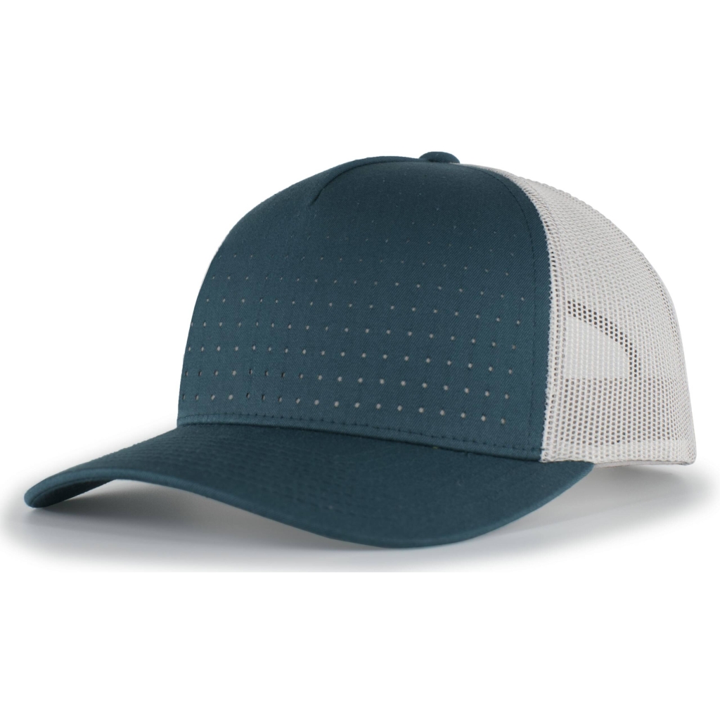 Perforated 5-Panel Trucker Snapback Cap