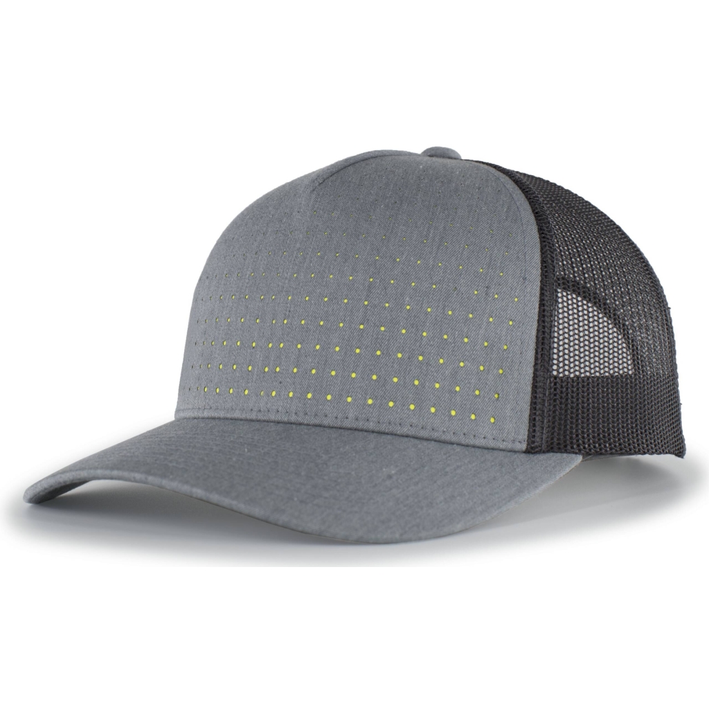 Perforated 5-Panel Trucker Snapback Cap