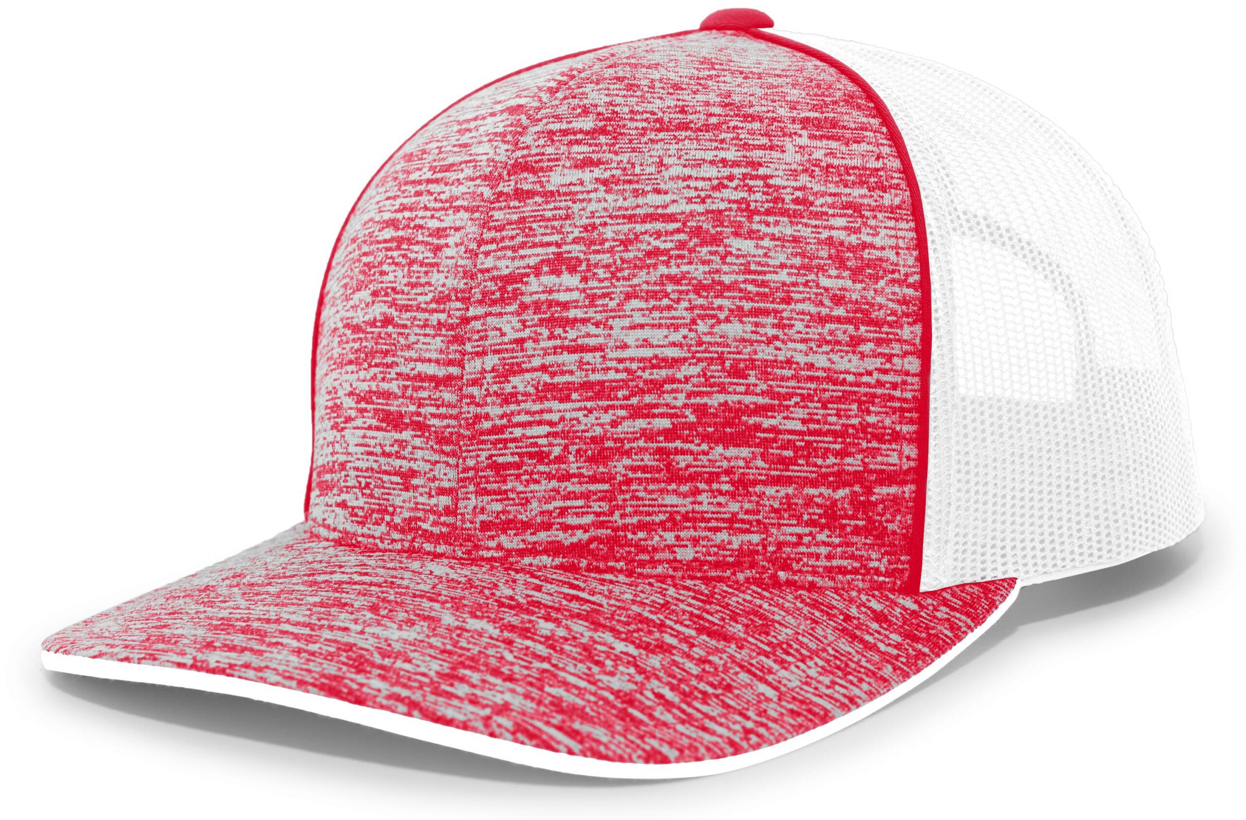 Aggressive Heather Trucker Snapback Cap - Image 10