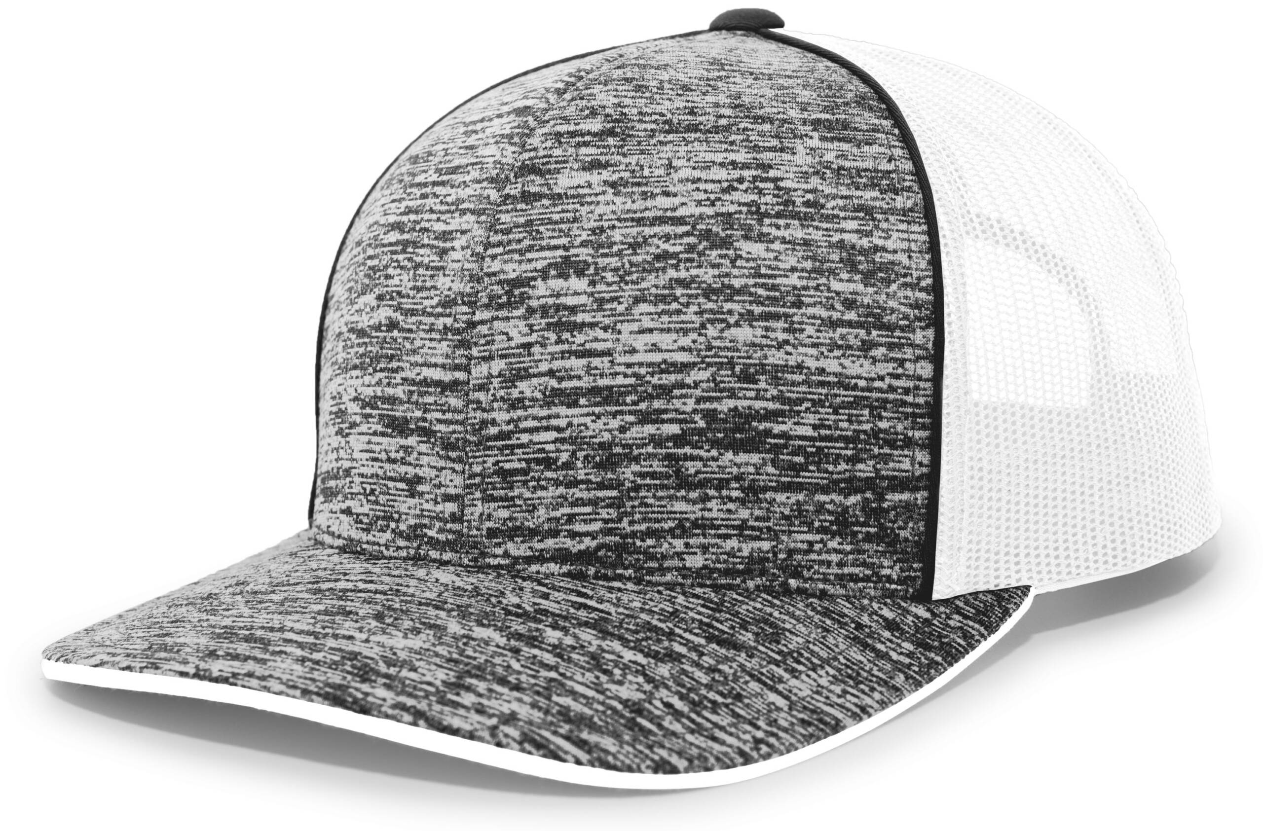 Aggressive Heather Trucker Snapback Cap - Image 2