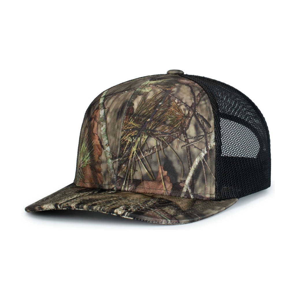 Camo Snapback Trucker Cap