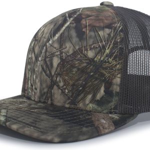 Camo Snapback Trucker Cap - Image 9