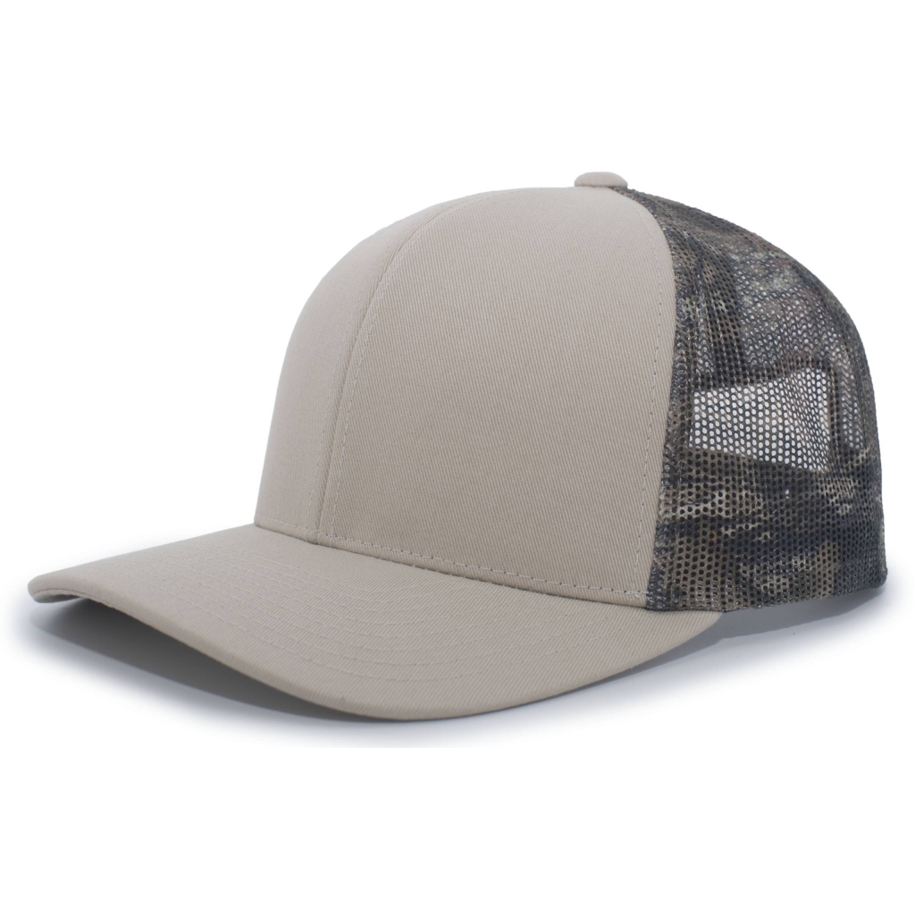 Camo Snapback Trucker Cap