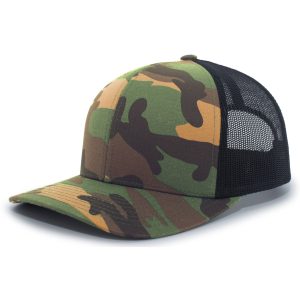 Camo Snapback Trucker Cap - Image 2