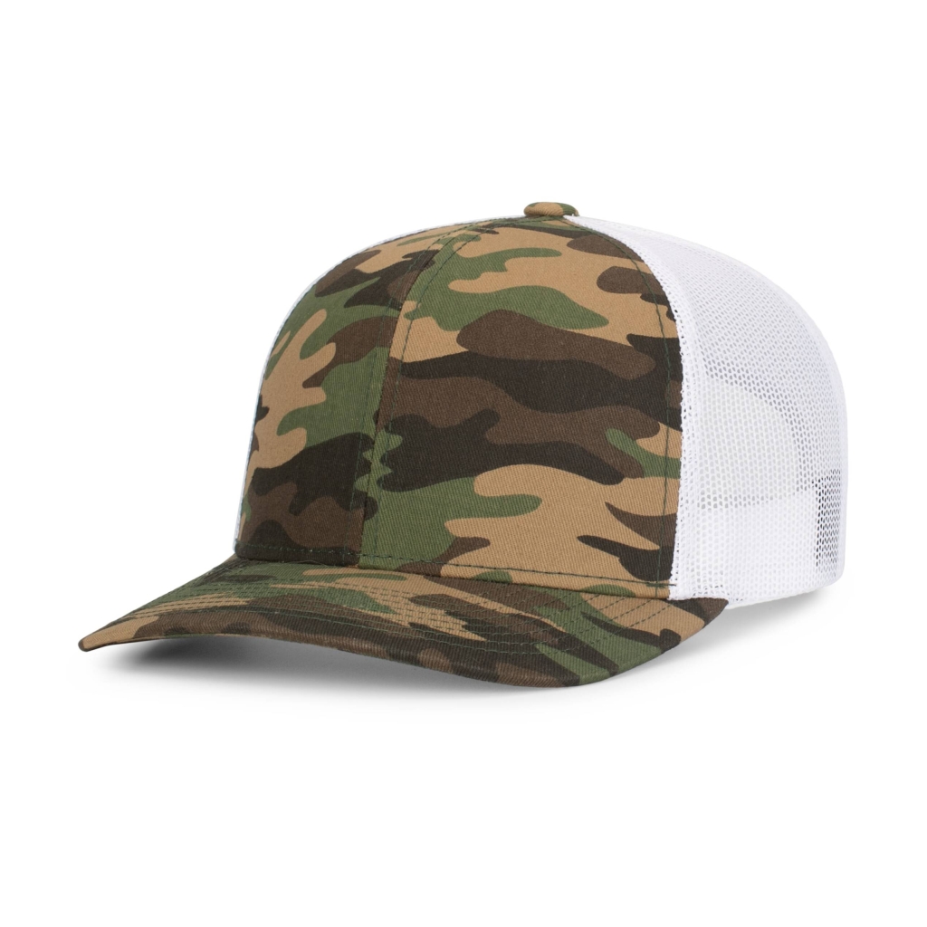 Camo Snapback Trucker Cap