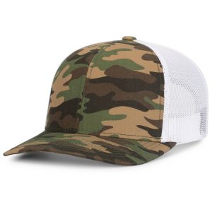 Camo Snapback Trucker Cap - Image 3